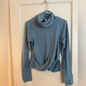 Lululemon Athletica Blue Turtleneck
